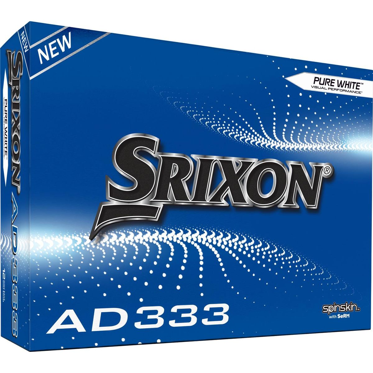 Srixon AD333 (2021) Logobolde - Hvid