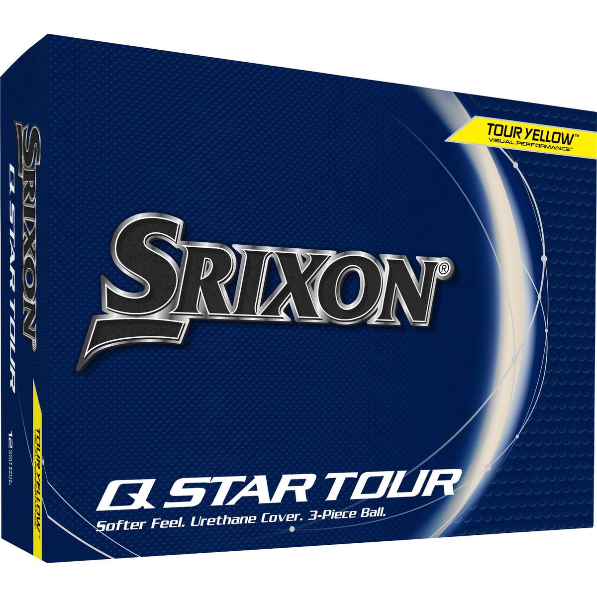 Srixon Q-Star Tour (2024) Golfbolde - Gul