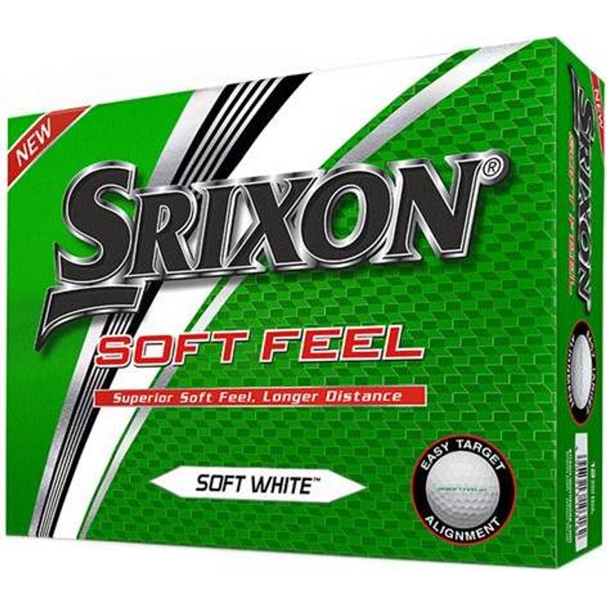 Srixon Soft Feel (2022) Golfbolde - Hvid