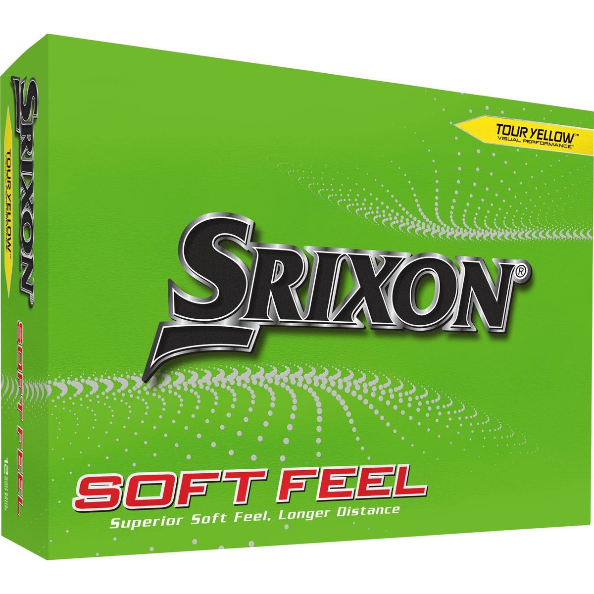 Srixon Soft Feel Golfbolde - Gul