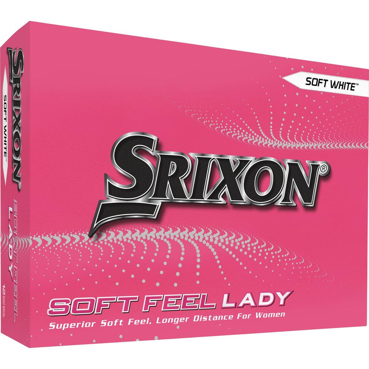 Srixon Soft Feel Dame Golfbolde - Hvid