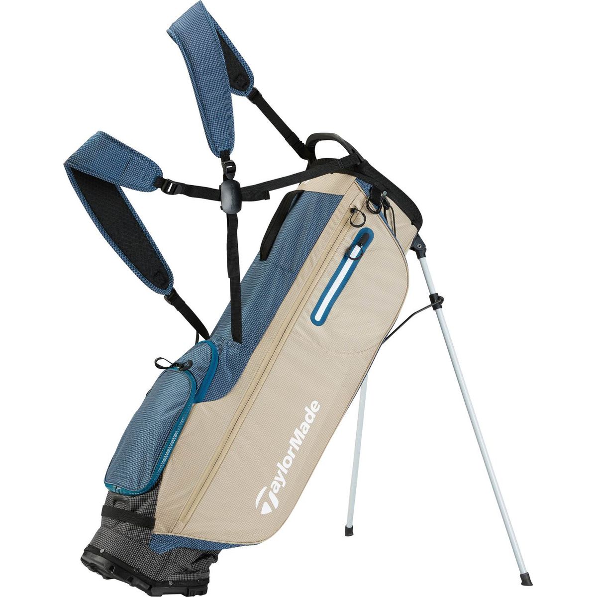 Taylormade FlexTech Super Lite Bærebag - Navy/Tan/White