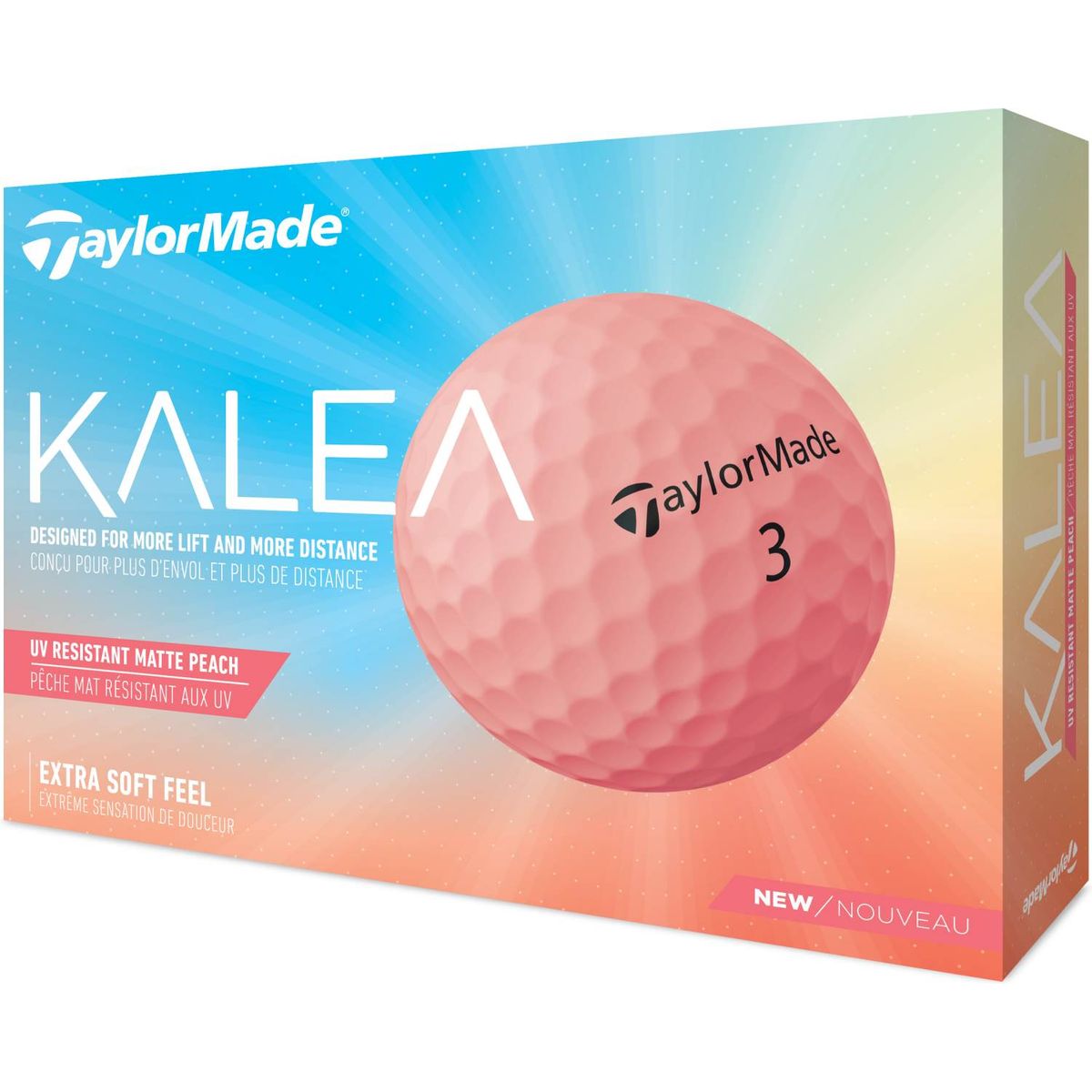 Taylormade Kalea (2022) Dame Golfbolde - Fersken