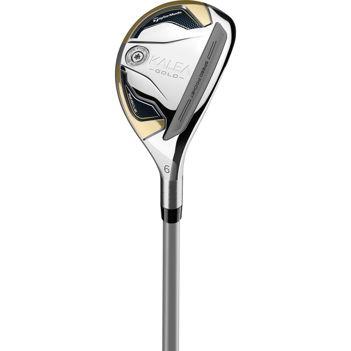 Taylormade Kalea Gold Dame Hybridkølle - Navy/Gold - Højre - 23.0° (4 Kølle) - Taylormade Kalea Gold Ultralight 40 Dame Grafit