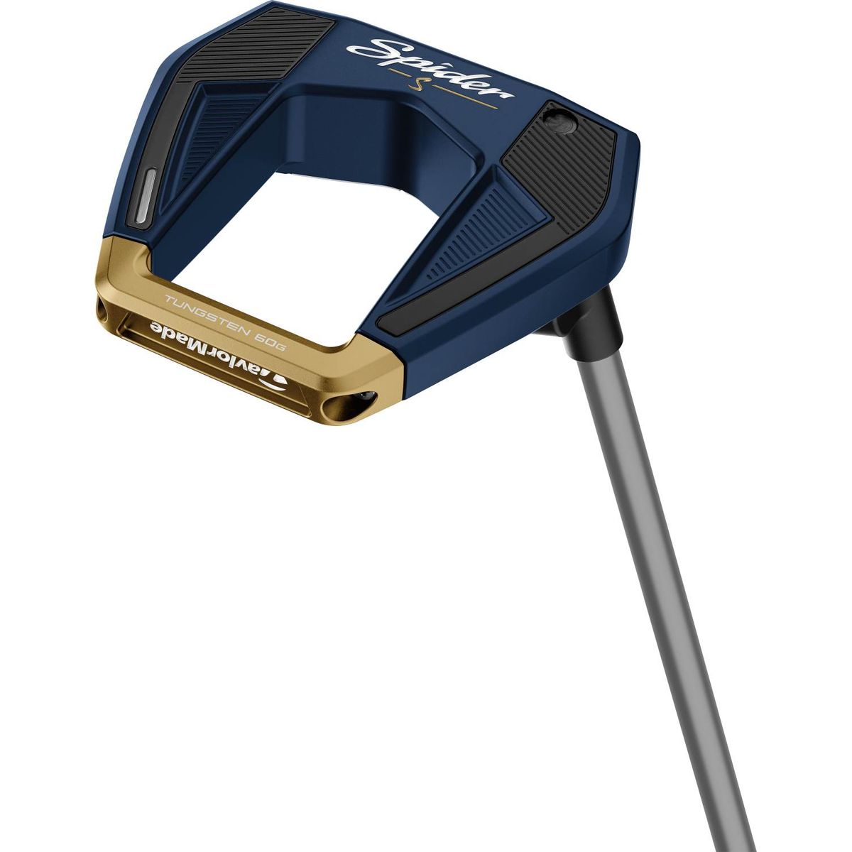 Taylormade Kalea Gold Spider S Plumber Neck Dame Putter - Navy/Gold - Venstre - Str. 33" - Taylormade Kalea Pistol GT 1.0 (2024) Standard Blå/Hvid