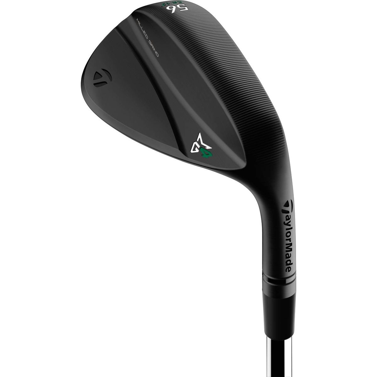 Taylormade Milled Grind 4 Sand Wedge - Sort - Højre - 56.0° / 12° / SB - True Temper Dynamic Gold Tour Issue 115 Stiff S200 Stål