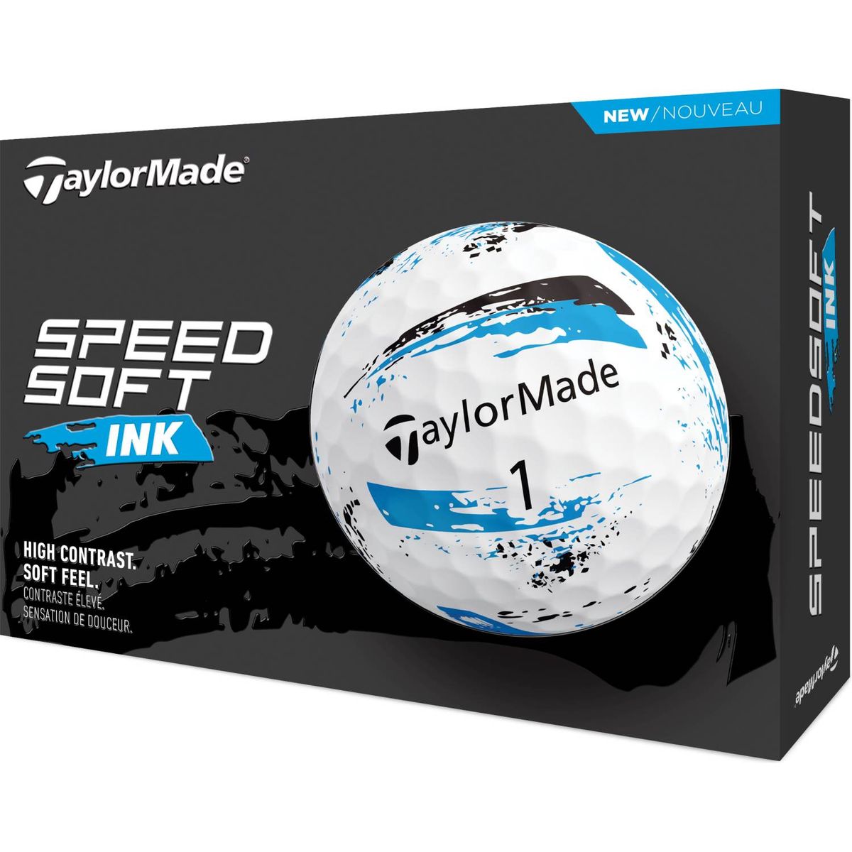 Taylormade SpeedSoft INK (2024) Golfbolde - Blå