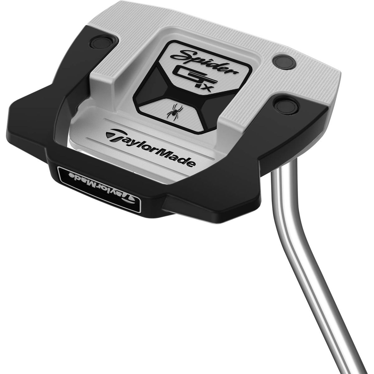 Taylormade Spider GTX Single Bend Neck Putter - Silver - Højre - Str. 35" - Taylormade Pistol GTR 1.0 (2023) 1.0 Grå/Hvid