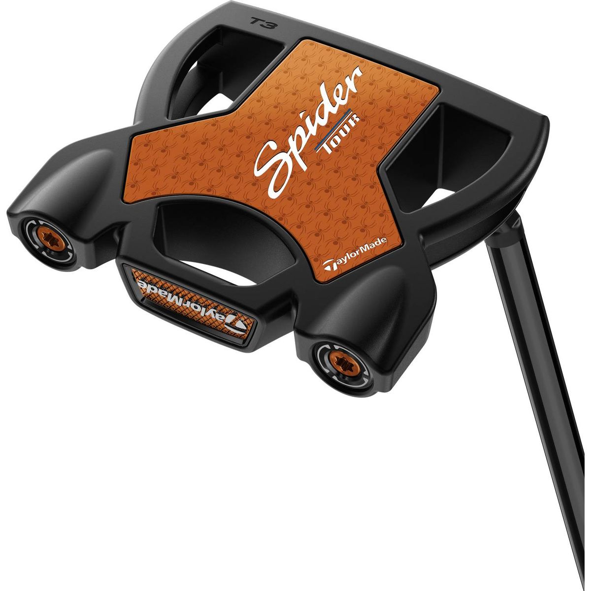 Taylormade Spider Tour Slant Neck Putter - Sort/Kobber - Højre - Str. 34" - Taylormade Pistol GT 1.0 (2025) 1.0 Black/Copper