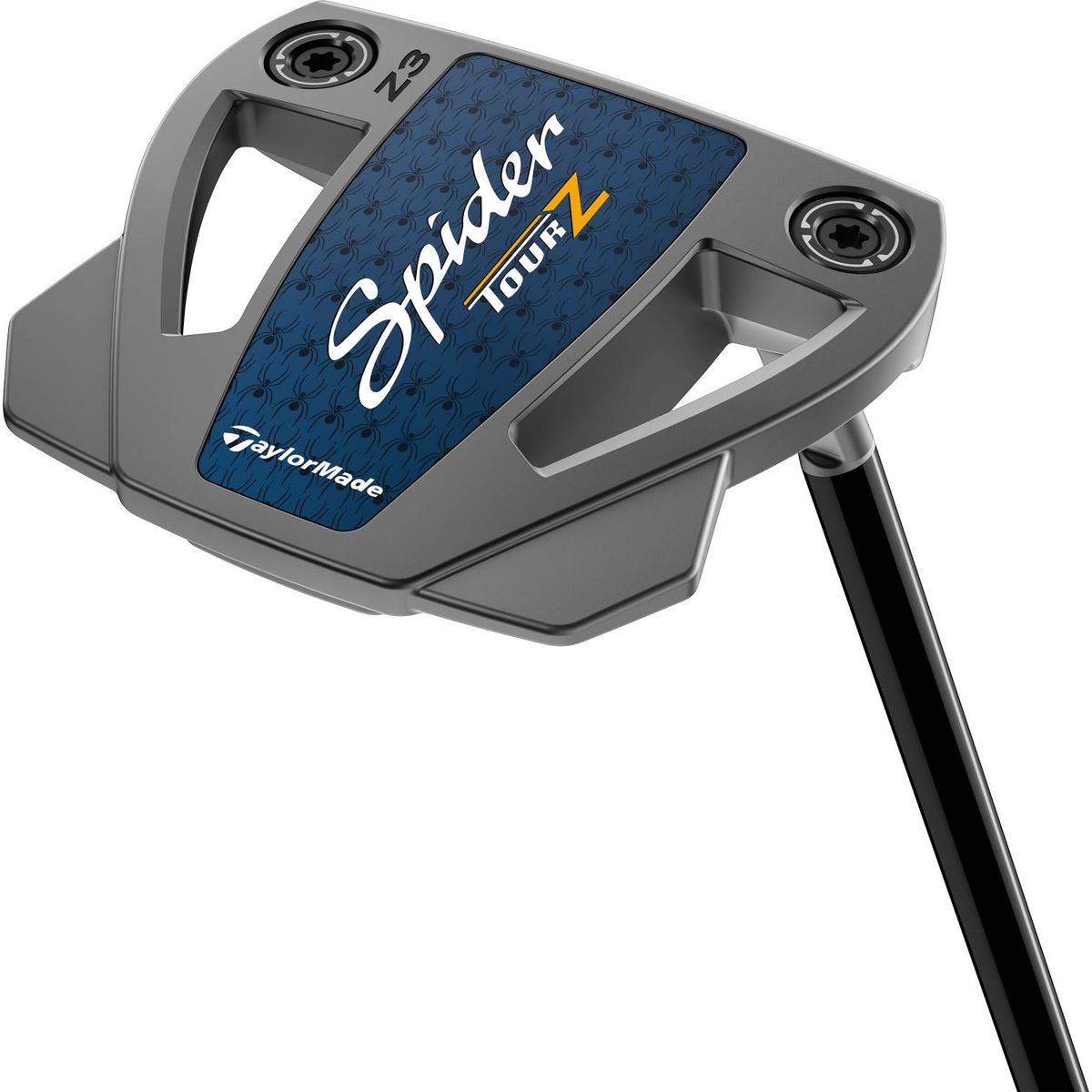 Taylormade Spider Tour Z Slant Neck Putter - Børstet Stål - Højre - Str. 34" - Taylormade Pistol GT 1.0 (2023) 1.0 Hvid/Sort