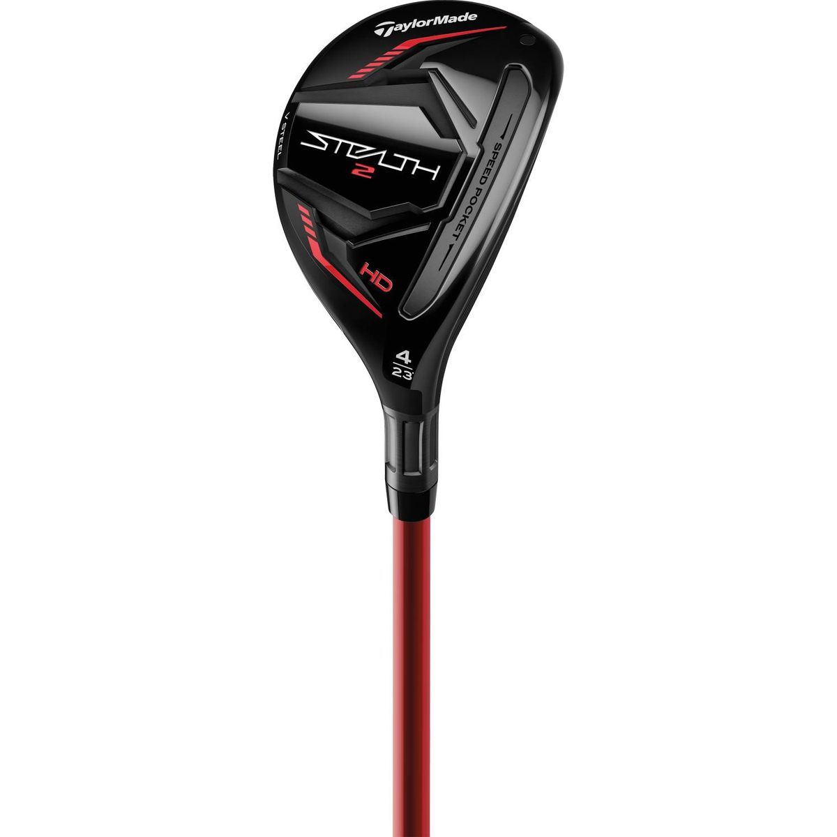 Taylormade Stealth 2 HD Herre Hybridkølle - Sort - Højre - 27.0° (5 Kølle) - Fujikura Speeder NX Red 50 Senior Grafit