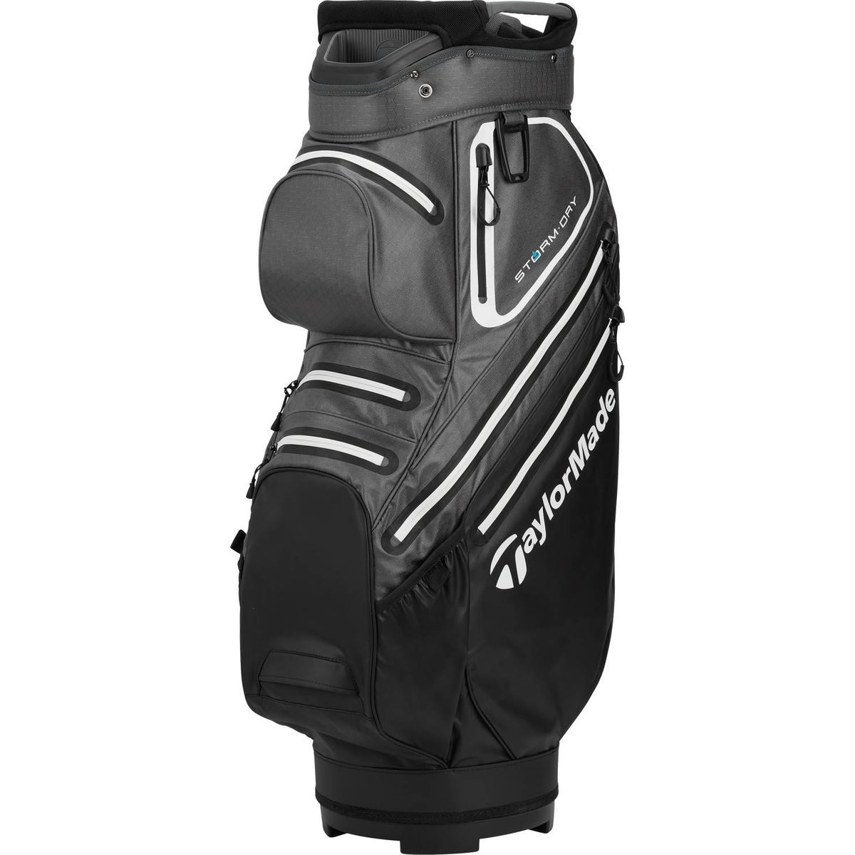 Taylormade Storm-Dry Vandtæt Vognbag - Black/Grey/White