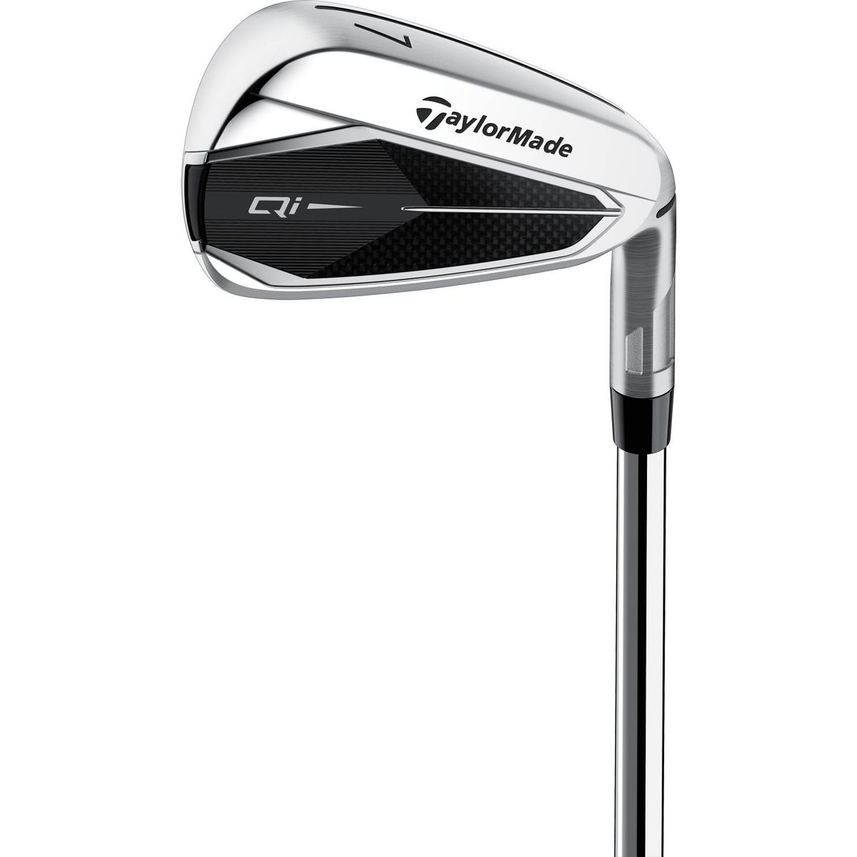 Taylormade Qi Herre Jernsæt - Chrome/Sort - Højre - 4-9, PW - KBS MAX MT 85 Regular Stål