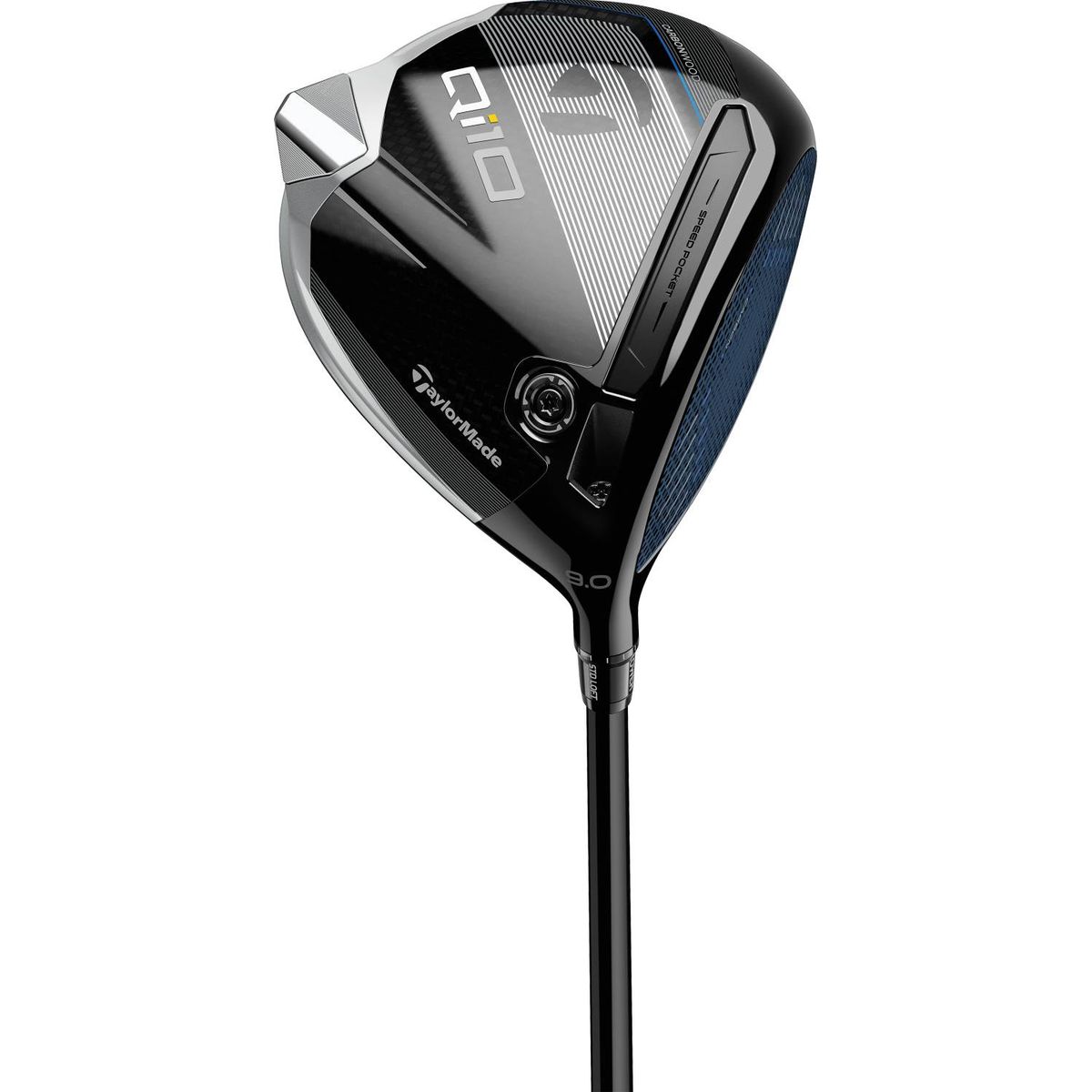 Taylormade Qi10 Herre Driver - Sort/Blå - Højre - 10.5° - Fujikura Ventus TR Blue 5 Regular Grafit