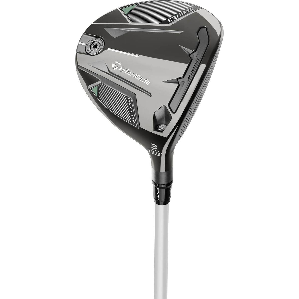 Taylormade Qi35 Max Lite Dame Fairwaykølle - Silver - Højre - 21.5° (7 Kølle) - Fujikura Airspeeder 40 Dame Grafit