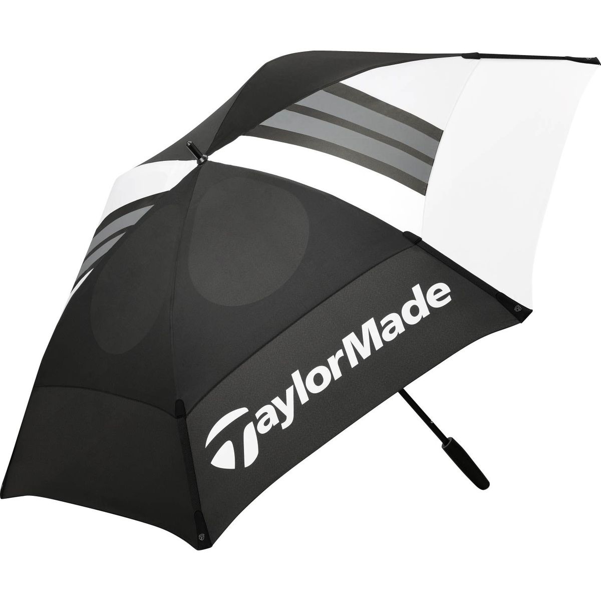 Taylormade Tour Double Canopy 68" Paraply - Black/White