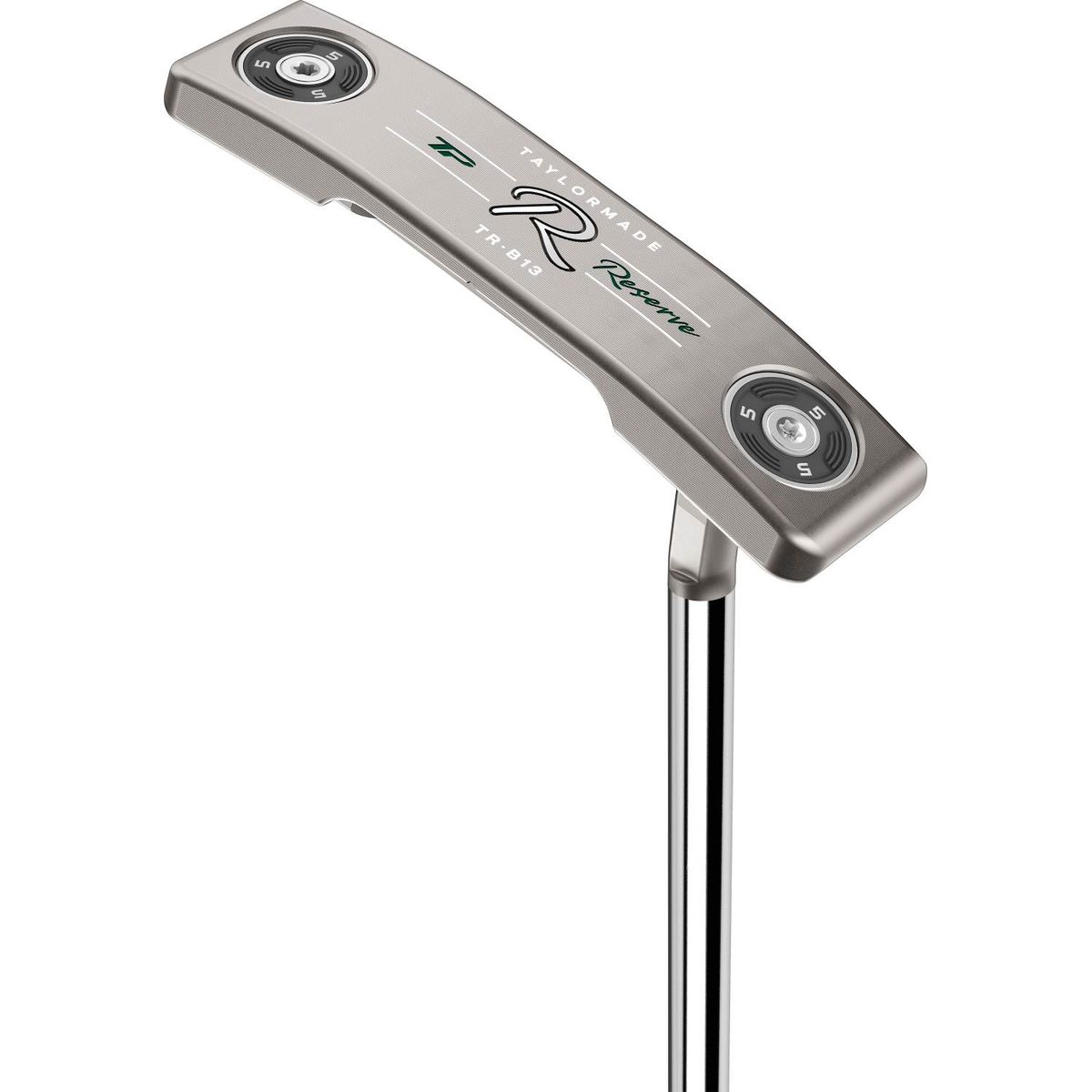 Taylormade TP Reserve B13 Slant Neck Putter - Chrome - Højre - Str. 33" - Taylormade Deep Etched (2023) Standard Sort/Grå