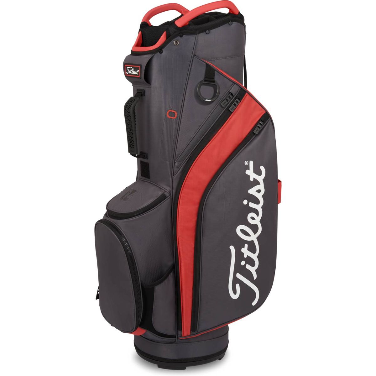 Titleist Cart 14 (2022) Vognbag - Graphite/Island Red/Black