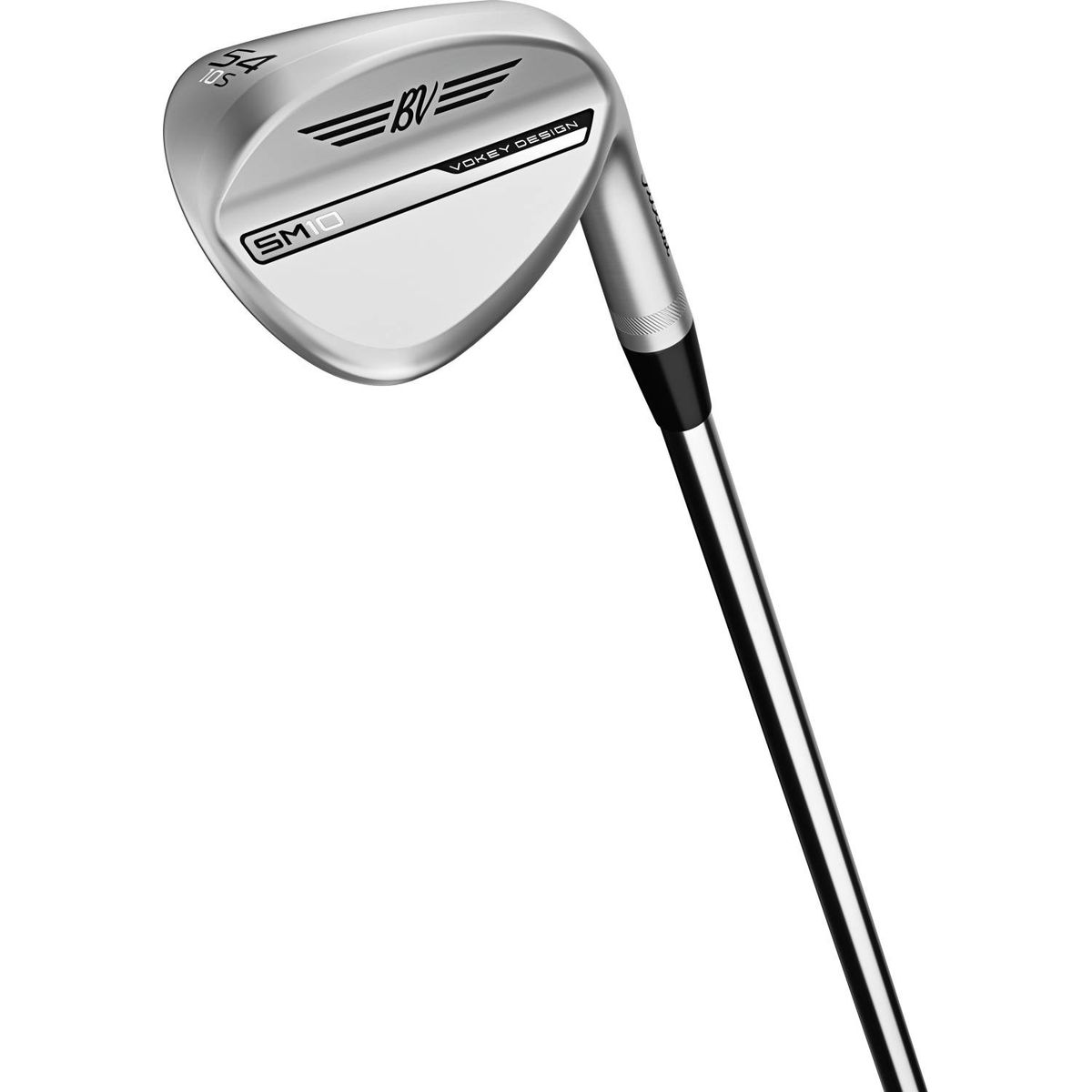 Titleist SM10 Sand Wedge - Tour Chrome - Venstre - 54.0° / 12° / D - True Temper Dynamic Gold Stiff S200 Stål