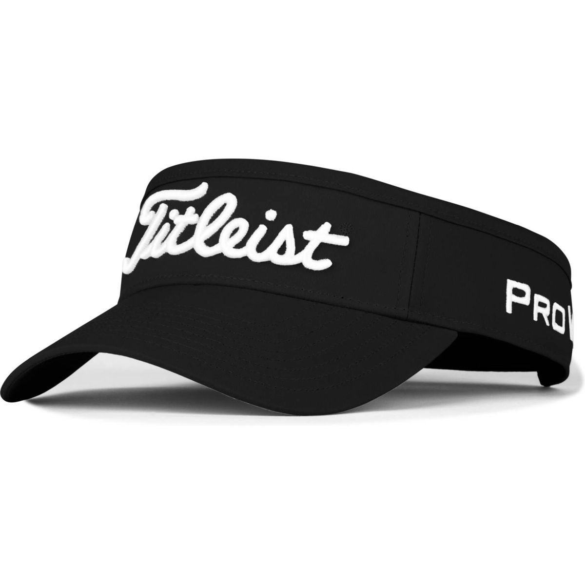 Titleist Tour Performance Visor - Black/White - Str. Justerbar