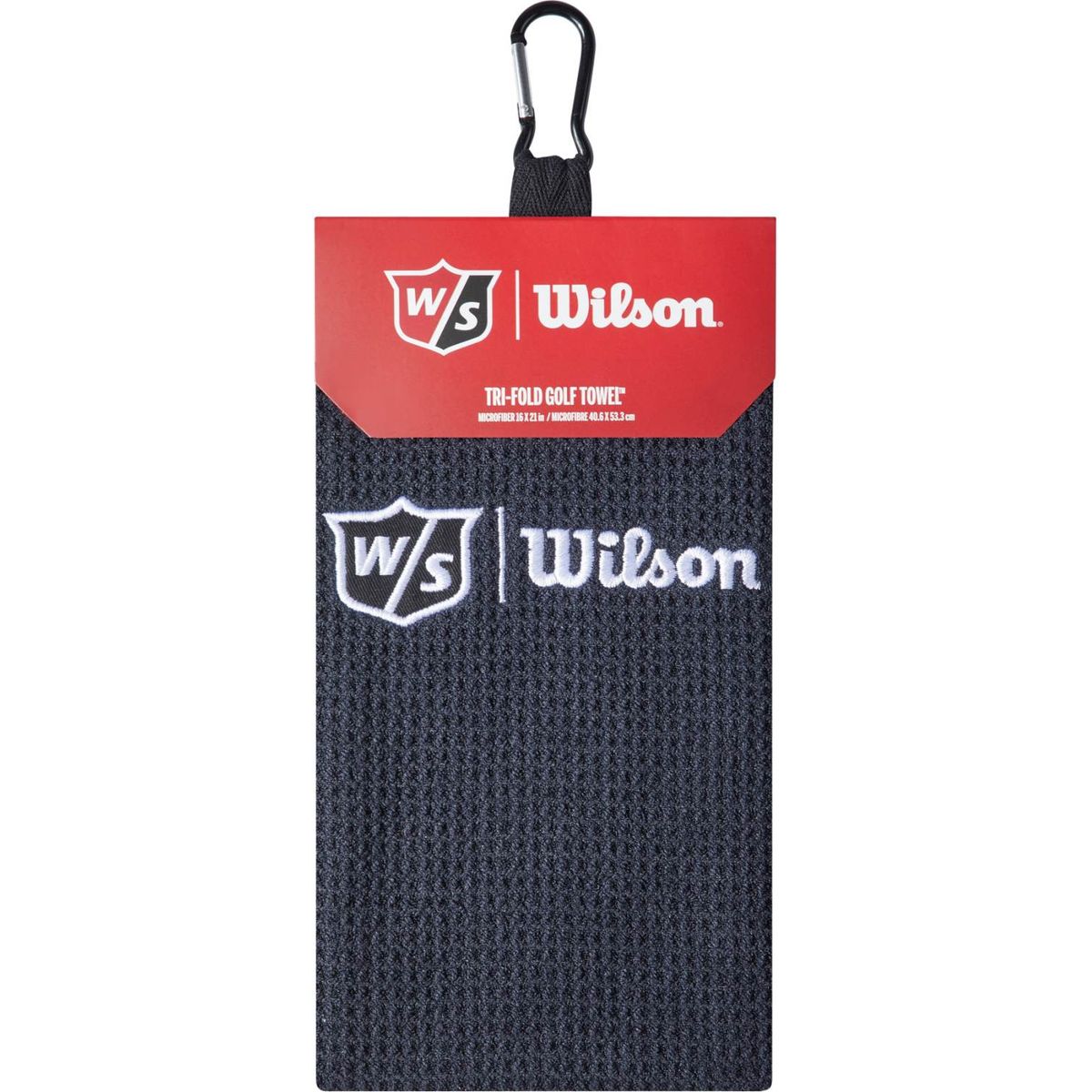 Wilson Staff Tri Fold Black Håndklæde