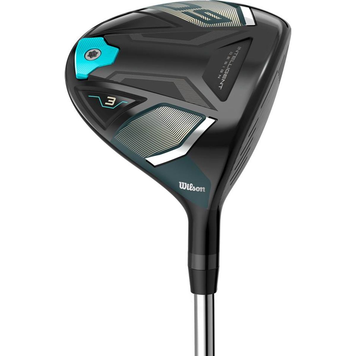 Wilson Staff D9 Dame Fairwaykølle - Sort - Højre - 21.5° (7 Kølle) - Aldila Quaranta Blue Dame Grafit