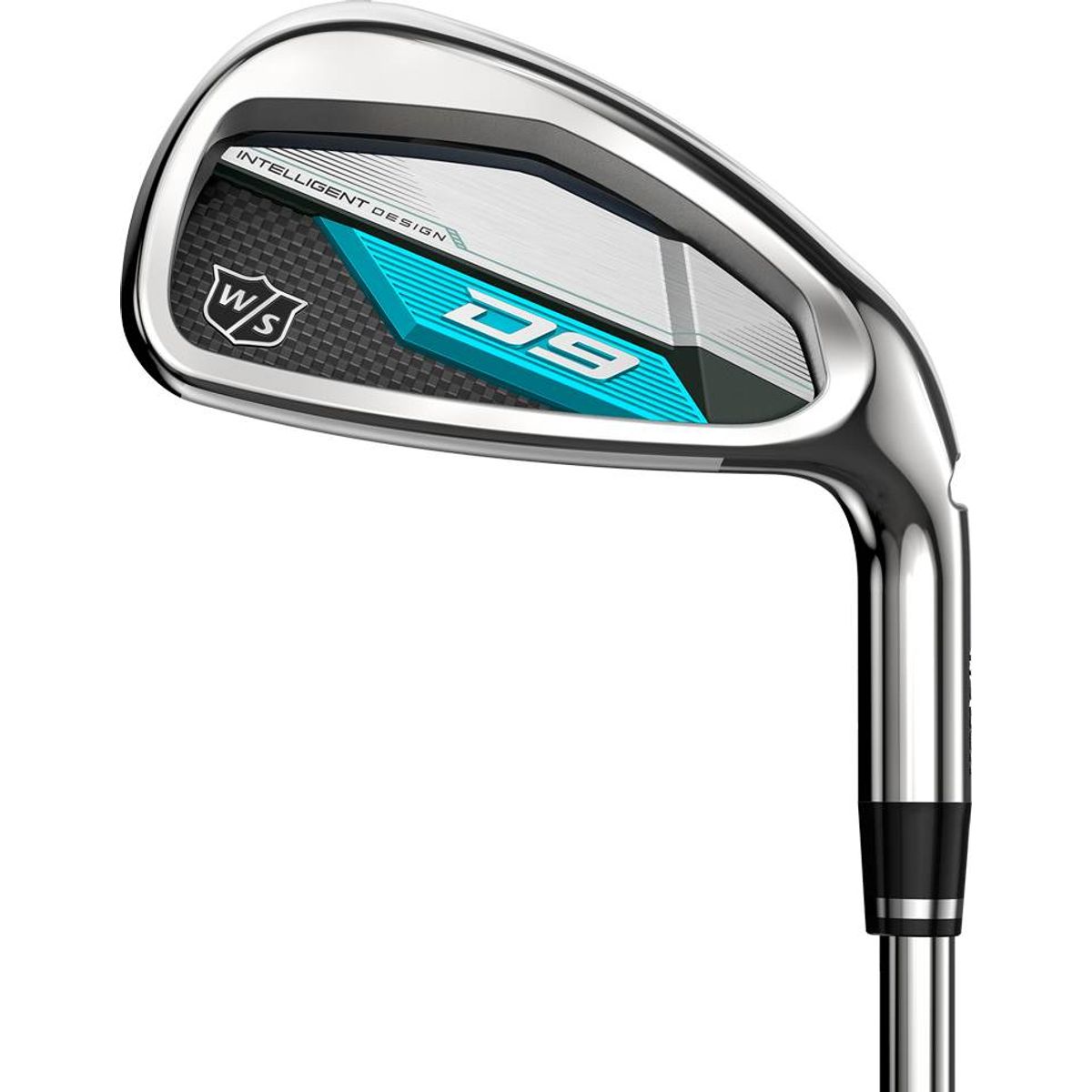 Wilson Staff D9 Dame Jernsæt - Chrome - Højre - 7-9, PW, SW - Aldila Quaranta Blue Dame Grafit