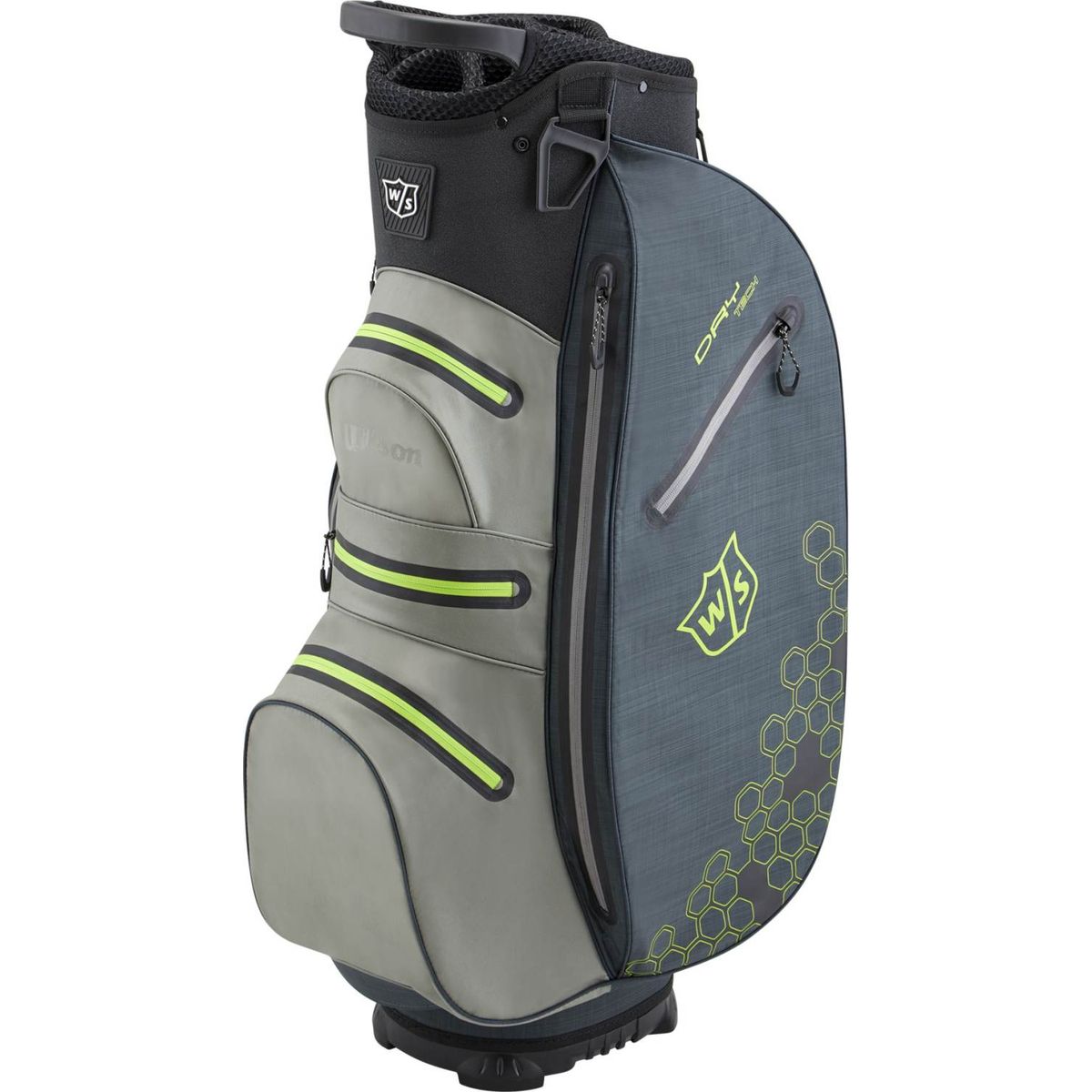 Wilson Staff Dry Tech 2 Vandtæt Vognbag - Black/Black/Green