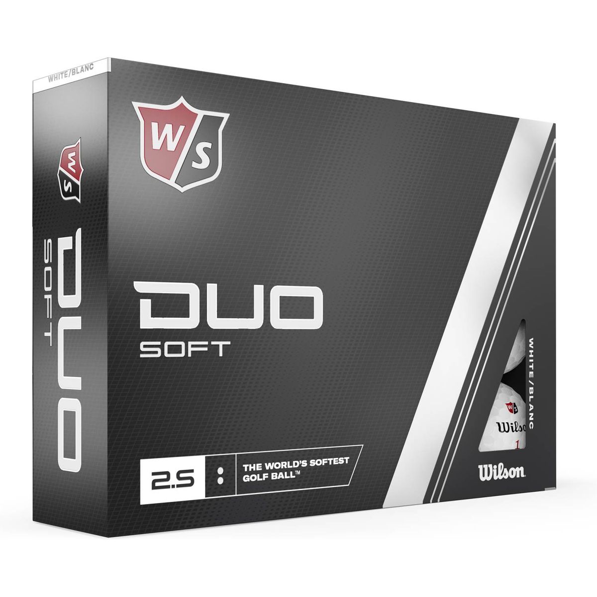 Wilson Staff Duo Soft (2023) Golfbolde - Hvid