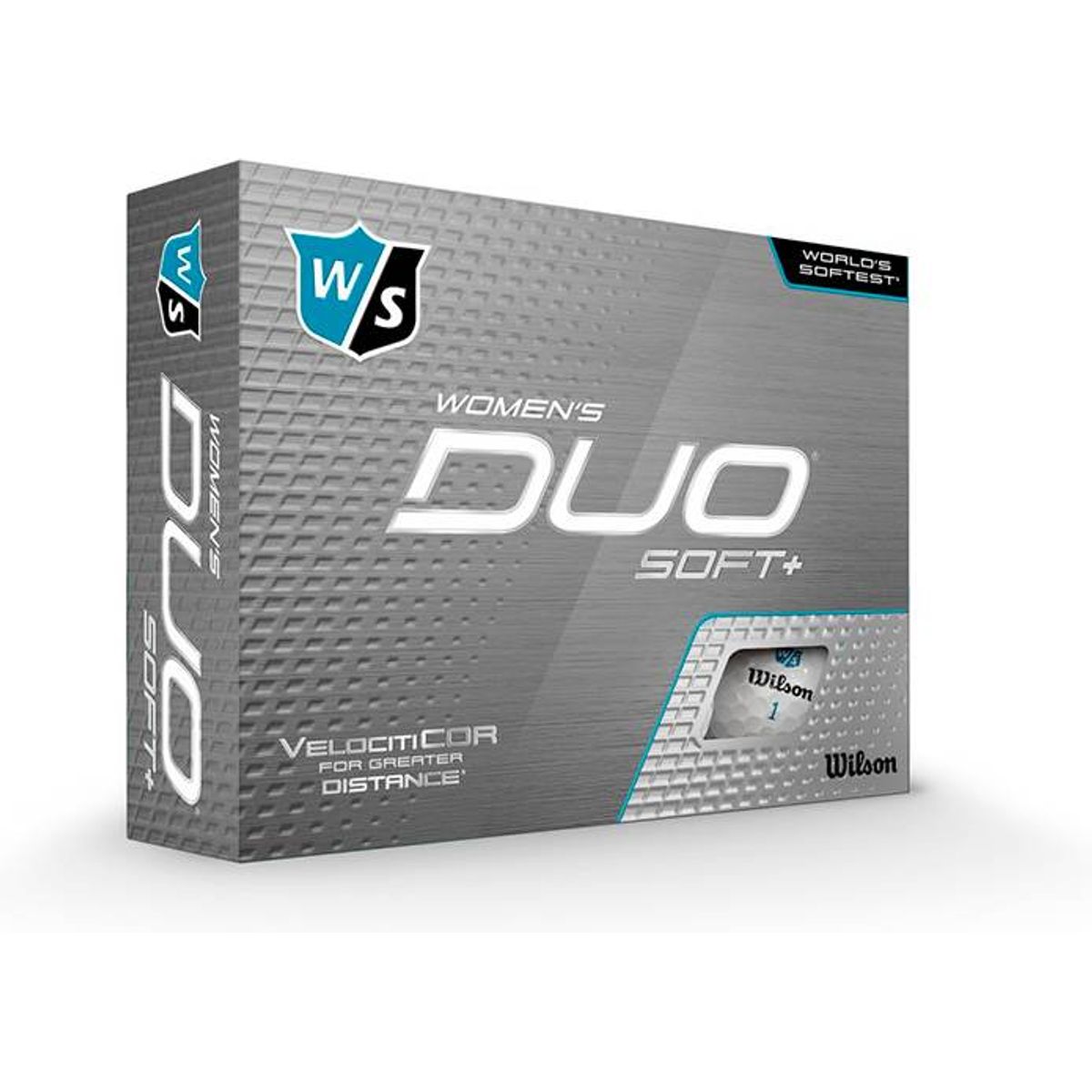 Wilson Staff Duo Soft + Dame Golfbolde - Hvid