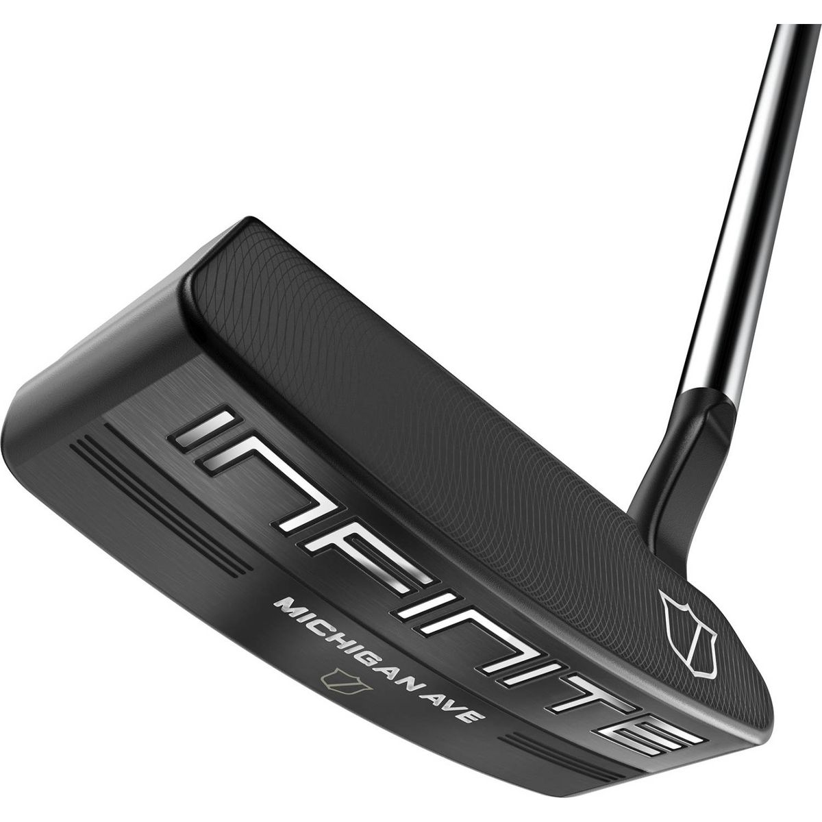 Wilson Staff Infinite Mich Ave (2024) Slant Neck Herre Putter - Sort - Højre - Str. 34" - Wilson Staff COUNTERBALANCED (2022) Oversize Sort/Hvid/Rød