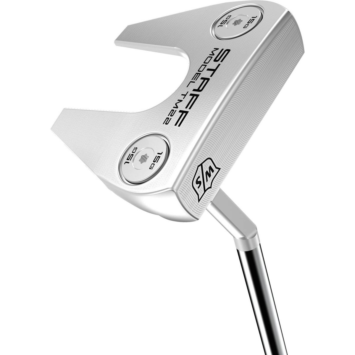 Wilson Staff Staff Model TM22 Slant Neck Herre Putter - Chrome - Højre - Str. 34" - Wilson Staff Deep Etched (2023) Standard Grå