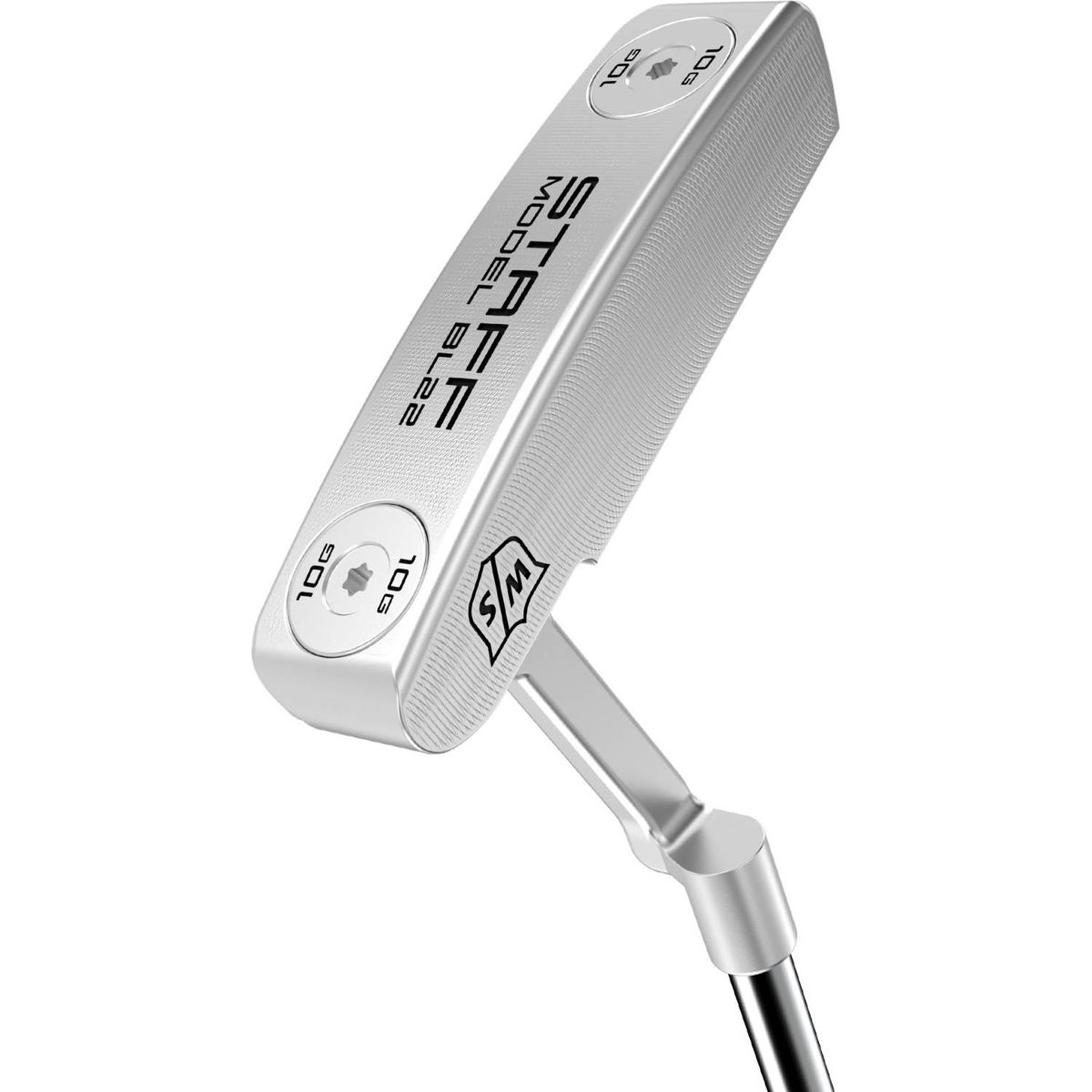 Wilson Staff Staff Model BL22 Plumber Neck Herre Putter - Chrome - Venstre - Str. 34" - Wilson Staff Deep Etched (2023) Standard Grå