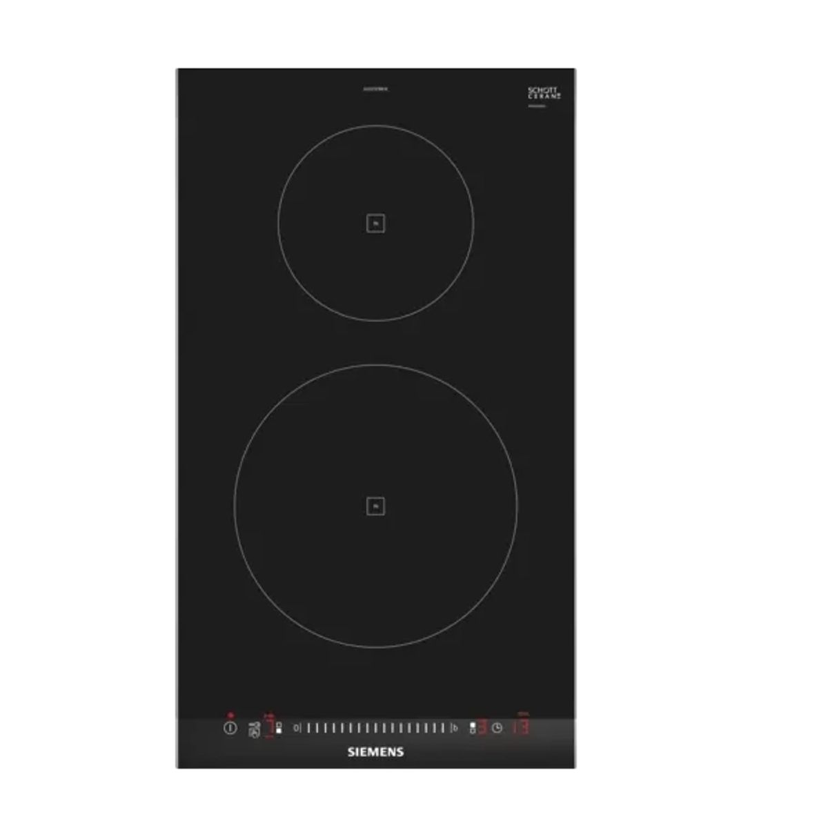 Domino induktionskogeplade 30 cm Sort, overflademontering med ramme - Siemens iQ100 - EH375FBB1E