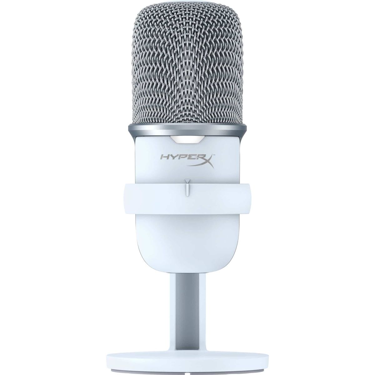 HP HyperX SoloCast - USB Microphone (White) Hvid Mikrofon til spillekonsol