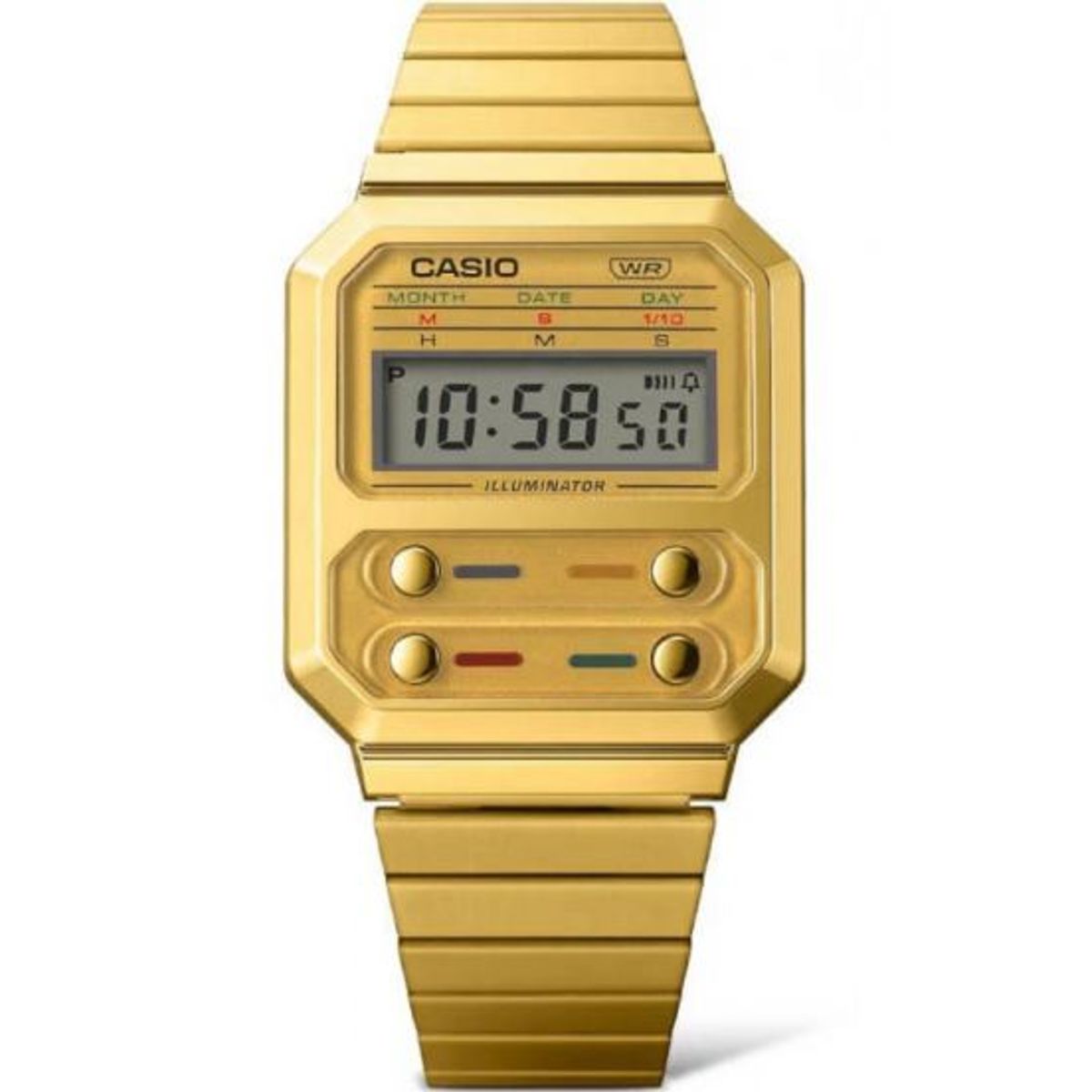 Vintage Ur til Dame Fra Casio A100WEG-9AEF