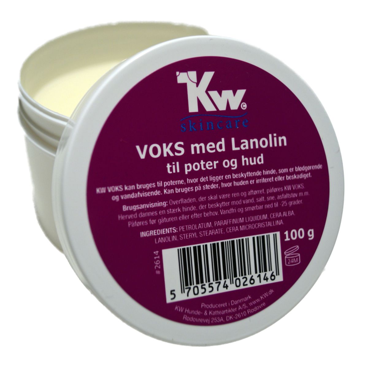 KW Voks med Lanolin til poter og hud