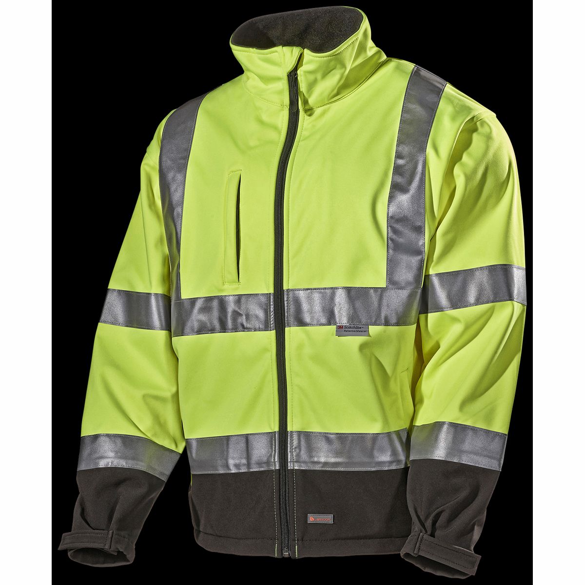 Jakke Softshell 289P GUL Str. XS