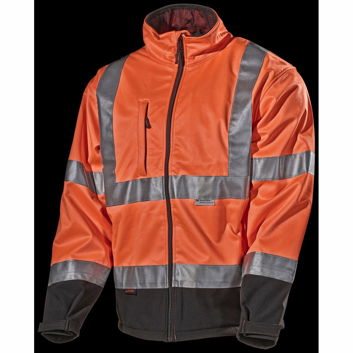 Jakke Softshell 289P Orange Str. S