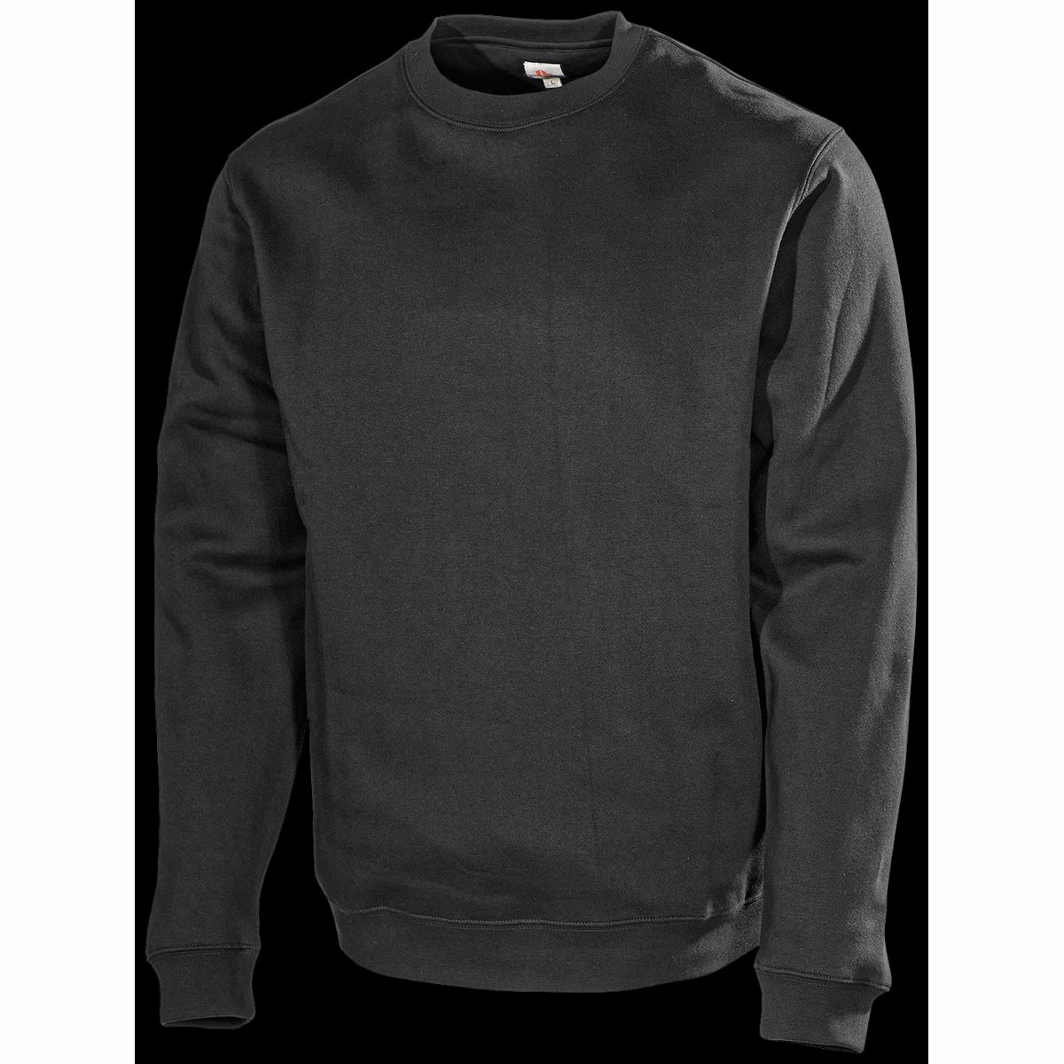 Sweatshirt 637PB Sort Str. L