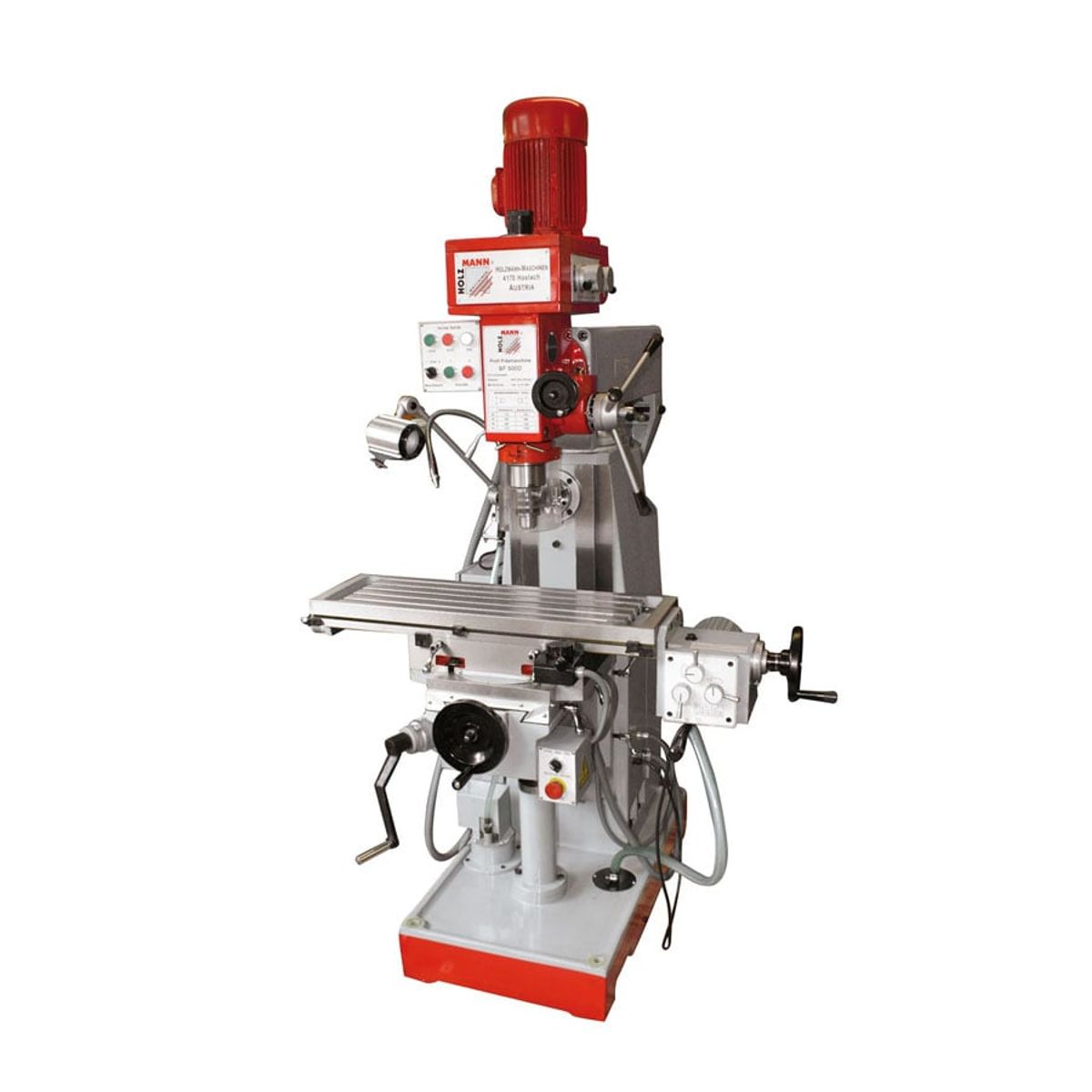 BF500D Geardrevet universal fræsemaskine Holzmann