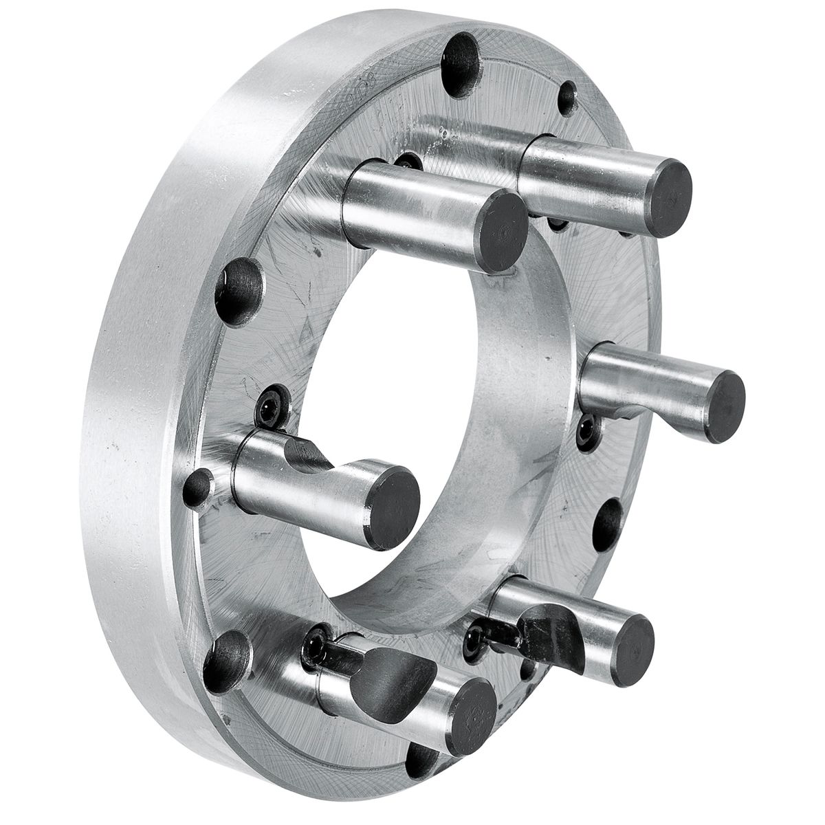 Flange støbejern ø125 mm DIN 55029 centrerpatron kegle /D3