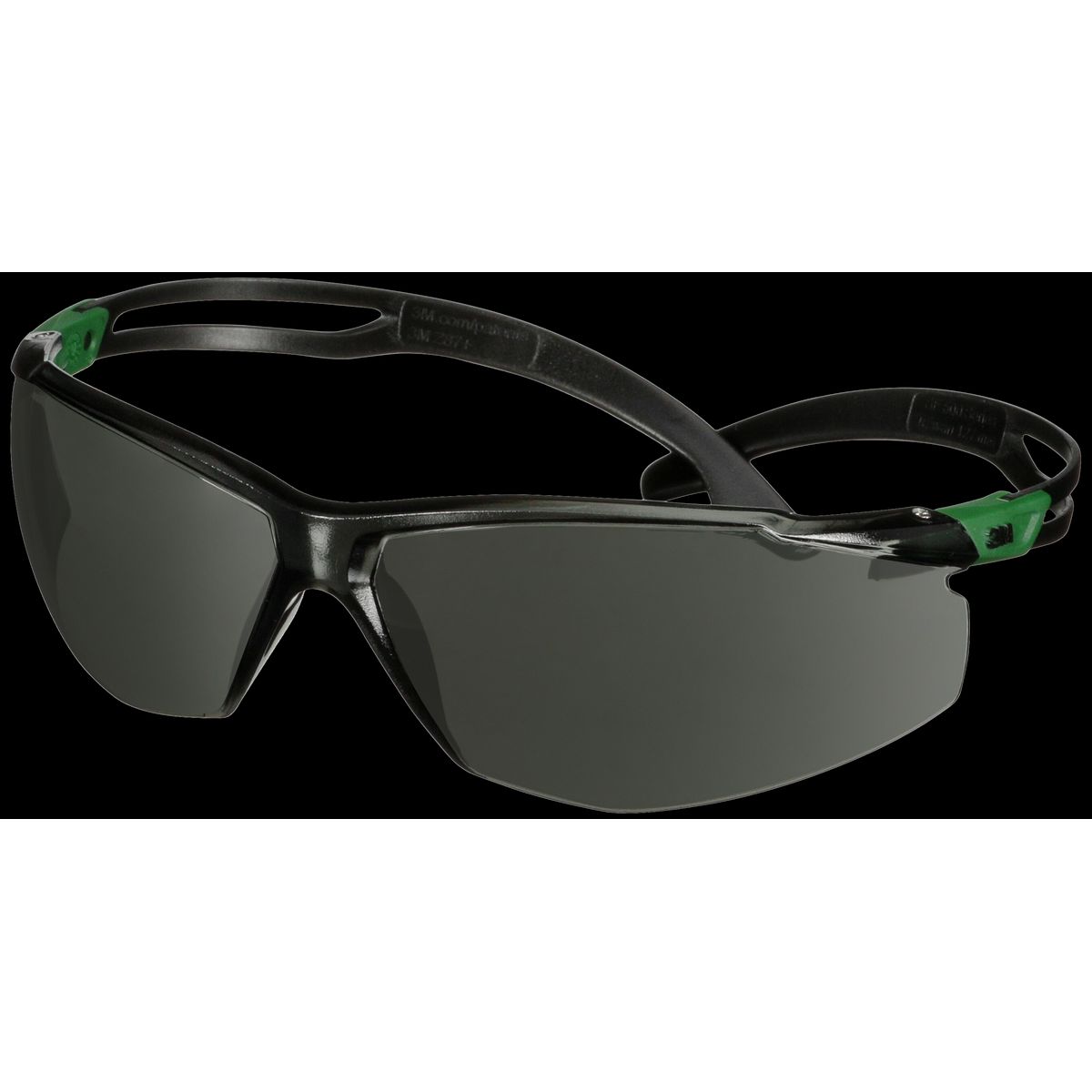 SecureFit 500 besk.brille, sort stel/grå glas DIN3