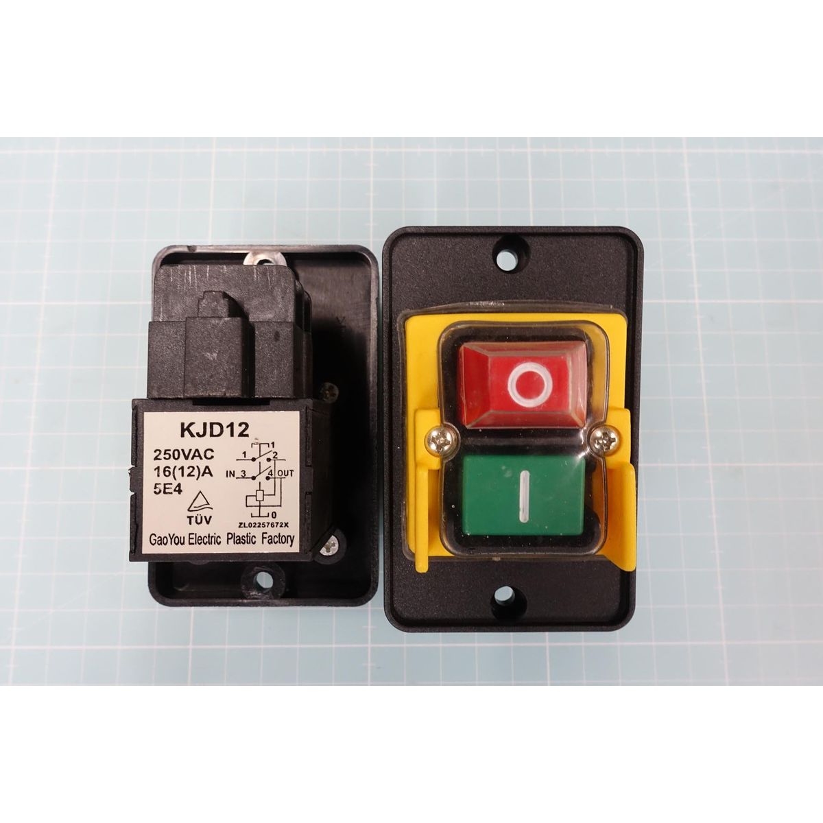 On/off switch KJD12 F/TFM610V - TS305