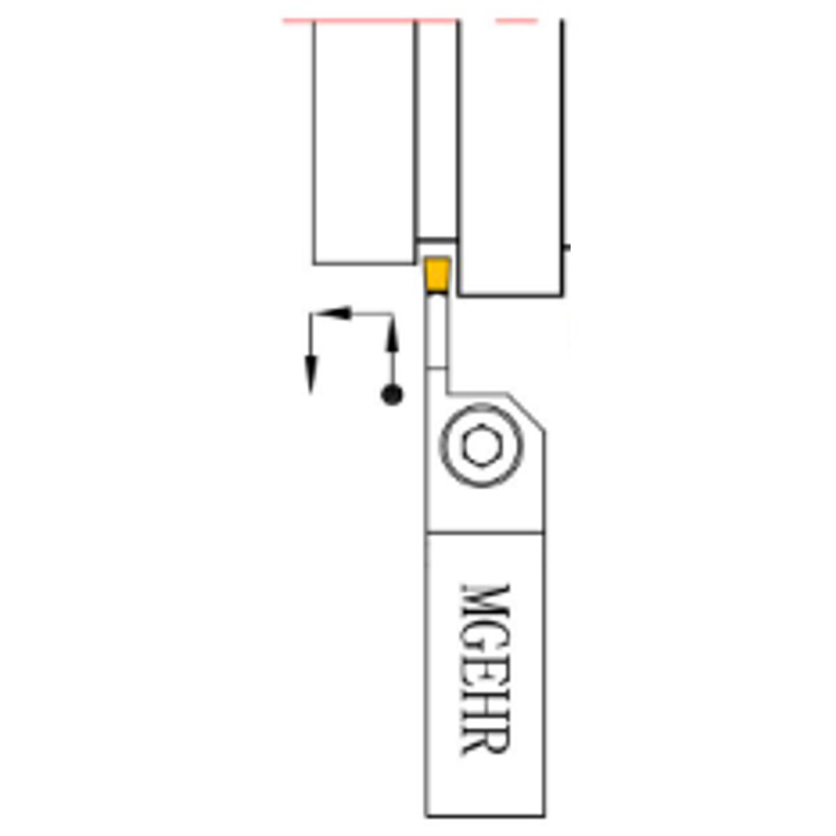 HM-afstikplatte 3mm MGMN 300 (10 stk.) O7/P7