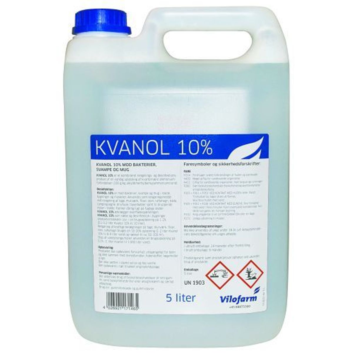 Belægningsrens Kvanol-10% 5 ltr