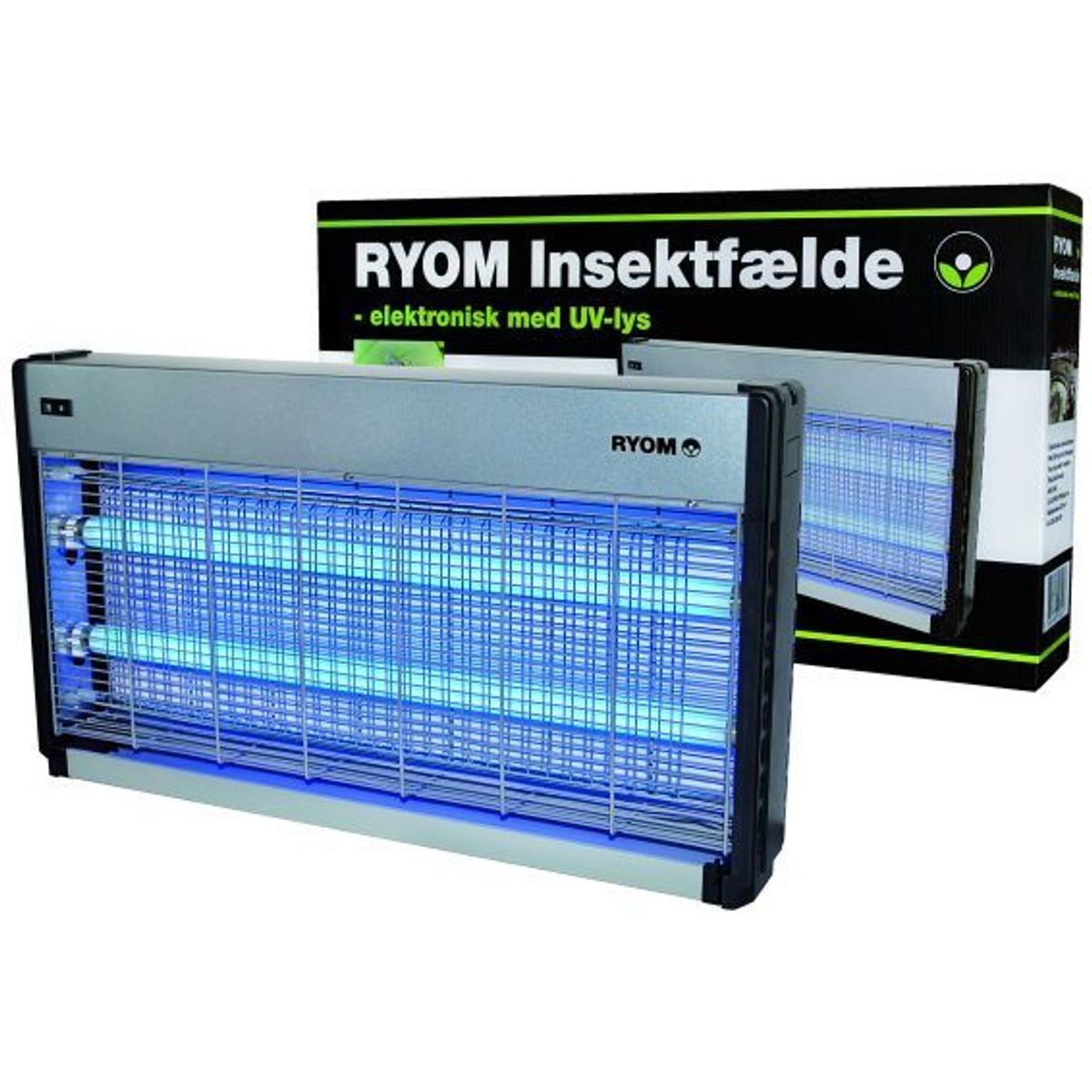 Insektfælde Ryom plast/aluminium 2X20W 200 M2