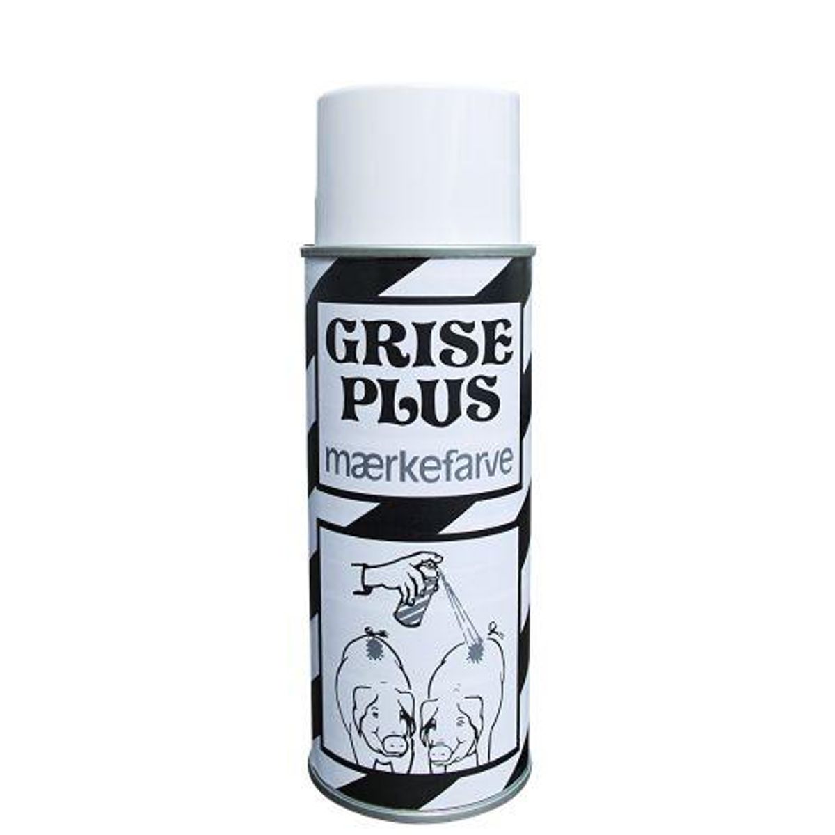 Mærkefarve Grise Plus sort 400 ml