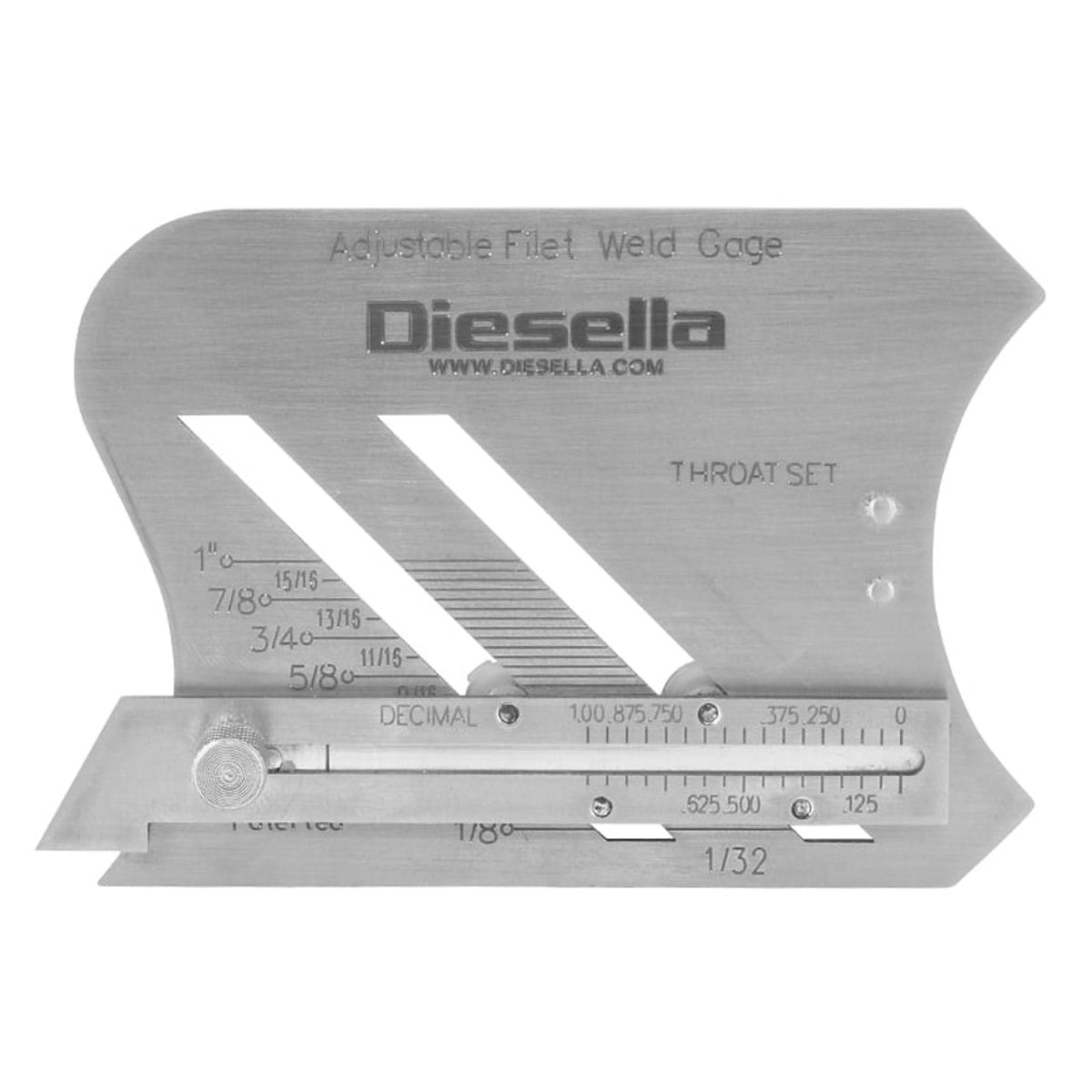 WLDPRO Svejselære Fillet type justérbar (Model K2)