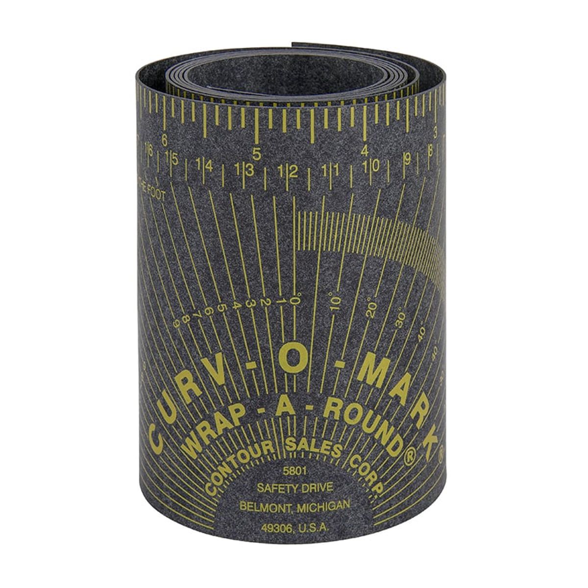 CURV-O-MARK Wrap-a-round 164GG GRÅ (Medium) 280 °C/550 °F ØD 3-6" (J1867/14763)